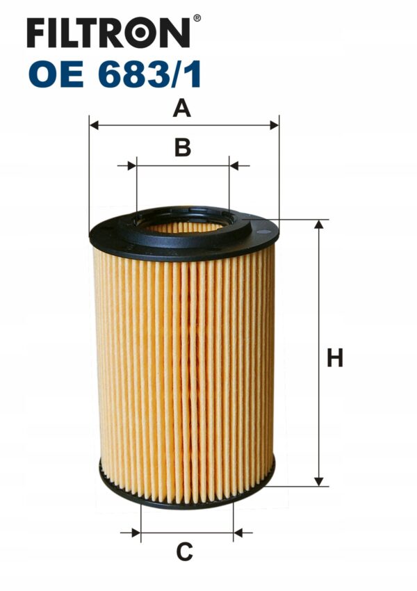 Filtron OE 683/1 Filtr oleju - obrazek 2