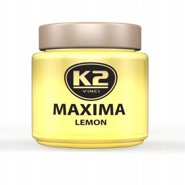 K2 Maxima Lemon Odświeżacz powietrza w żelu 50 ml - obrazek 4