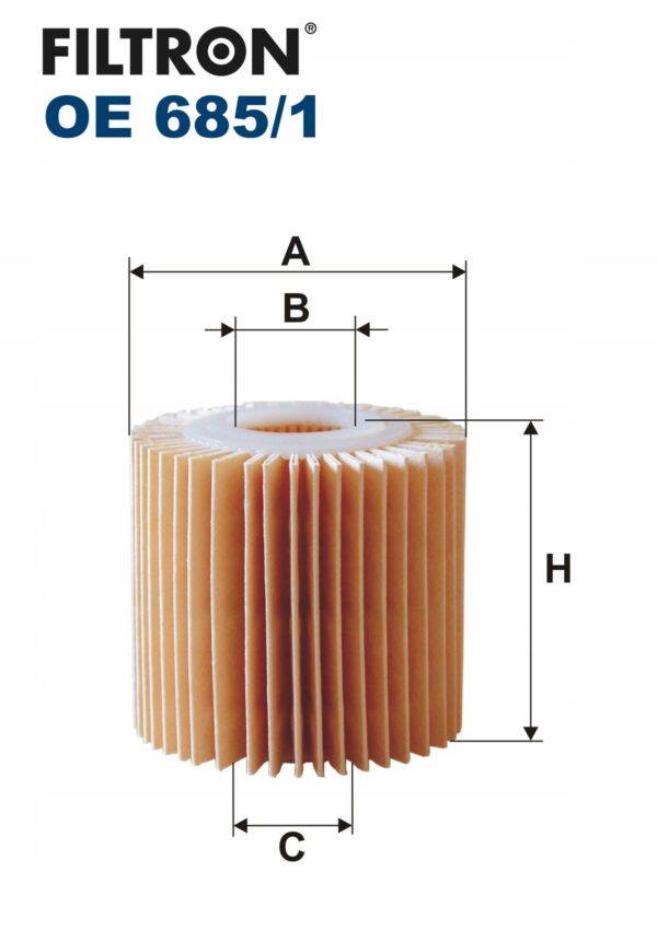 Filtron OE 685/1 Filtr oleju - obrazek 2