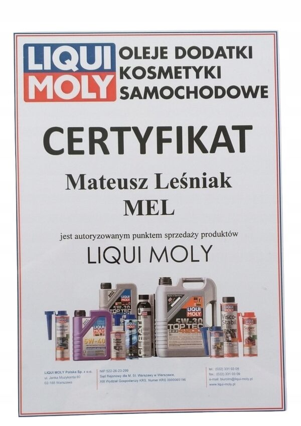 OLEJ DO FILTRA POWIETRZA 1625 LIQUI MOLY MOTORBIKE - obrazek 5