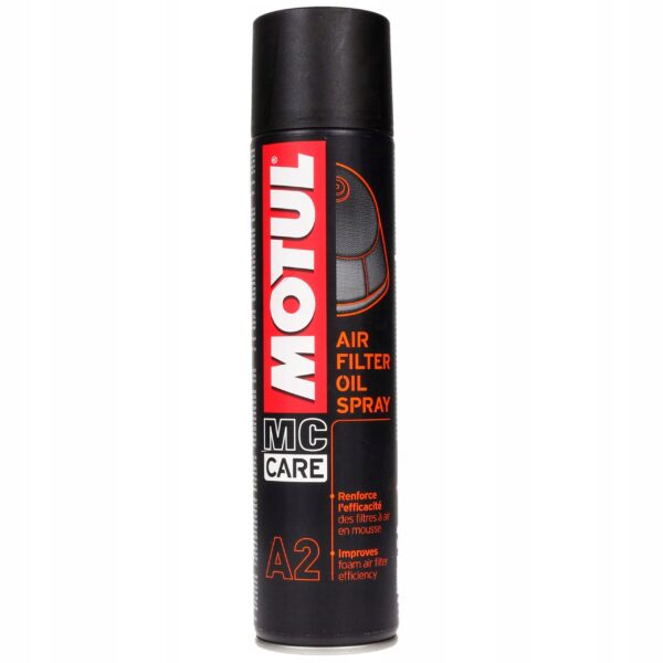 Olej Motul Air Filter Oil Spray A2 400ml