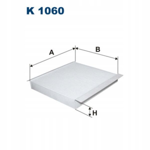 Filtron K 1060 Filtr, wentylacja przestrzeni pasażerskiej - obrazek 12