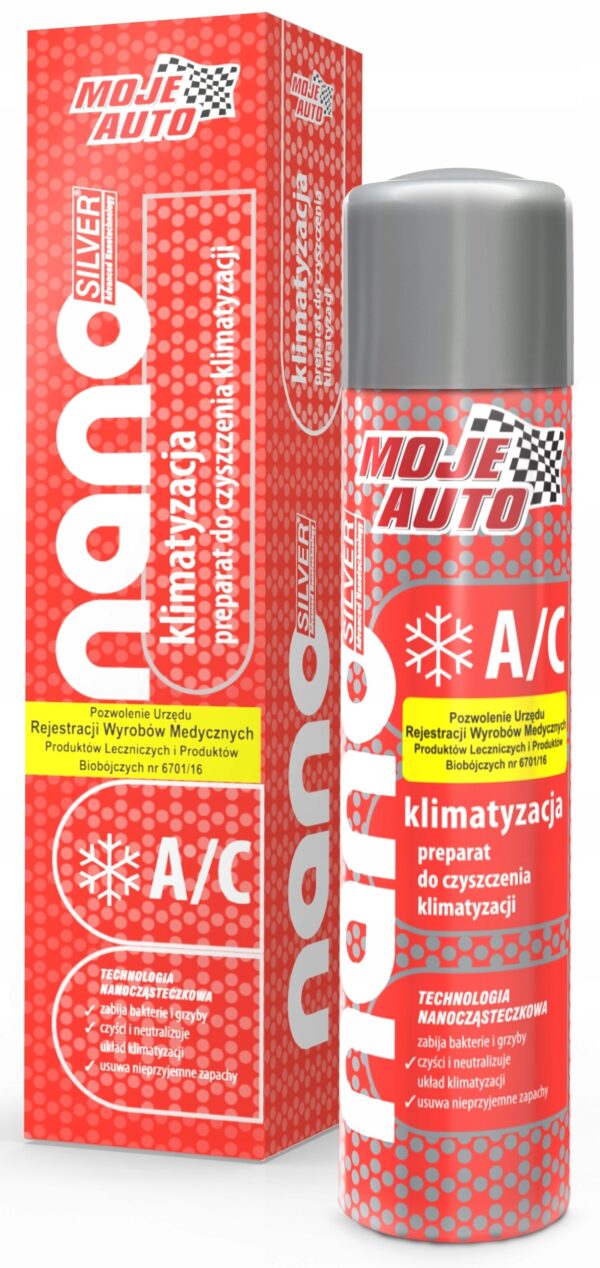 Preparat do czyszczenia klimatyzacji Moje Auto Nano 200 ml