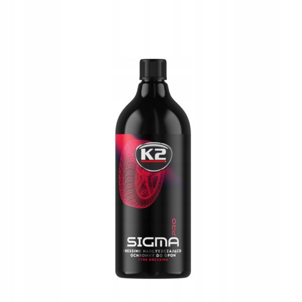 K2 Sigma PRO żel do opon i gumy 1000ml