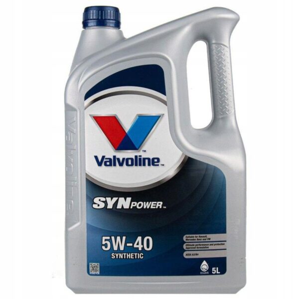 Olej silnikowy Valvoline SynPower 5 l 5W-40 + Liqui Moly Płukanka 300ml - obrazek 2