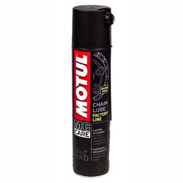 Smar do łańcuchów Motul C4 Chain Lube Factory Line 400ml - obrazek 2