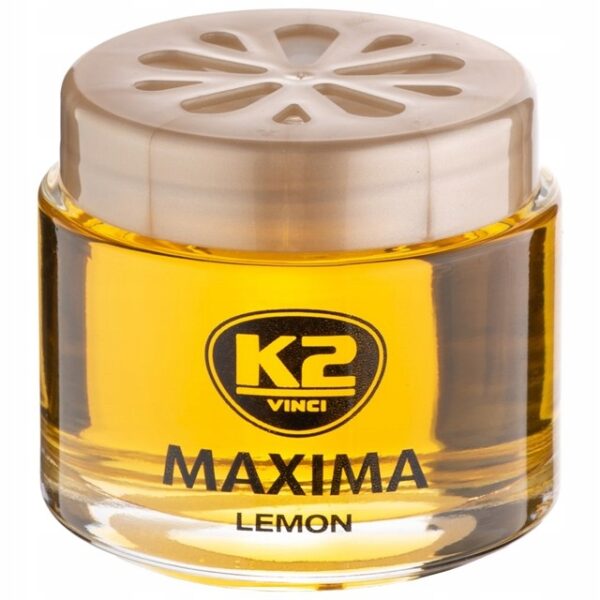 K2 Maxima Lemon Odświeżacz powietrza w żelu 50 ml - obrazek 5