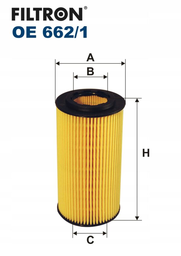 Filtron OE 662/1 Filtr oleju - obrazek 3