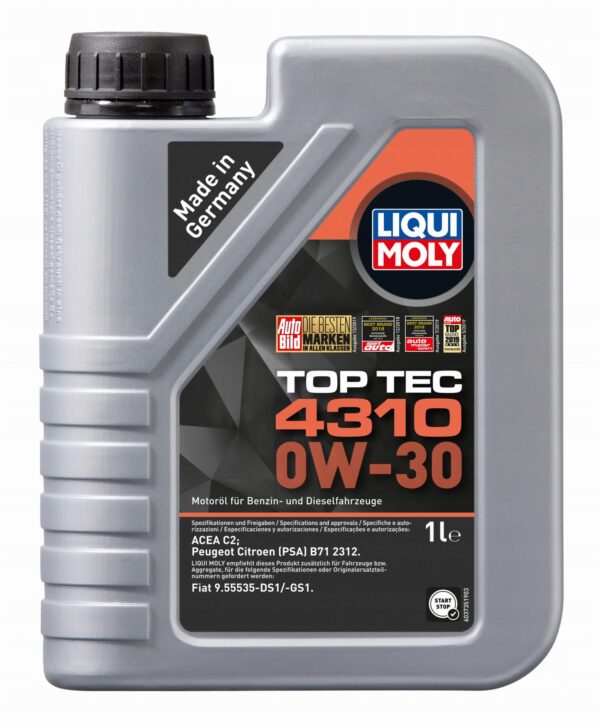 Olej silnikowy Liqui Moly TOP TEC 4310 1 l 0W-30