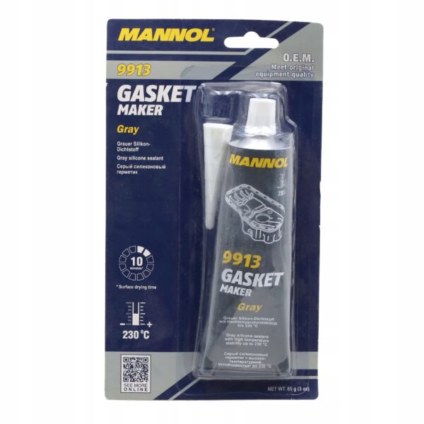 Silikon wysokotemperaturowy Mannol 9913 szary 85 g - obrazek 2