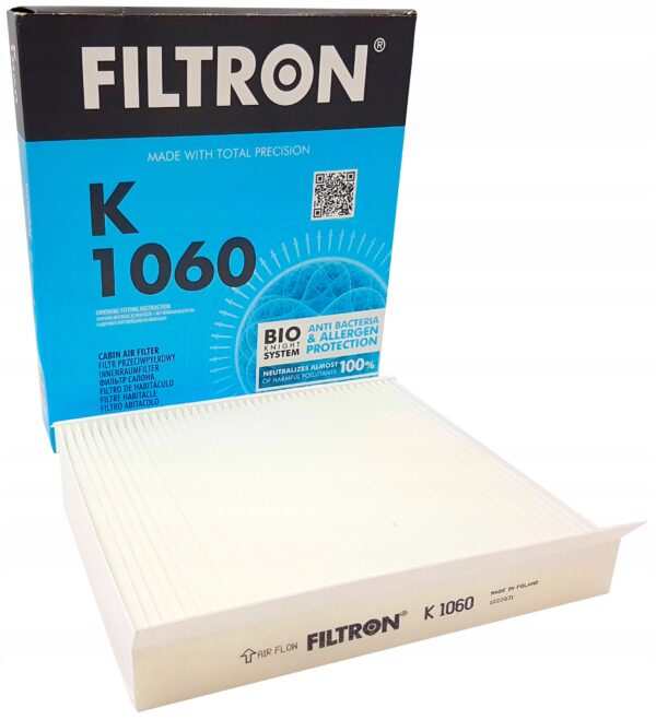 Filtron K 1060 Filtr, wentylacja przestrzeni pasażerskiej - obrazek 3