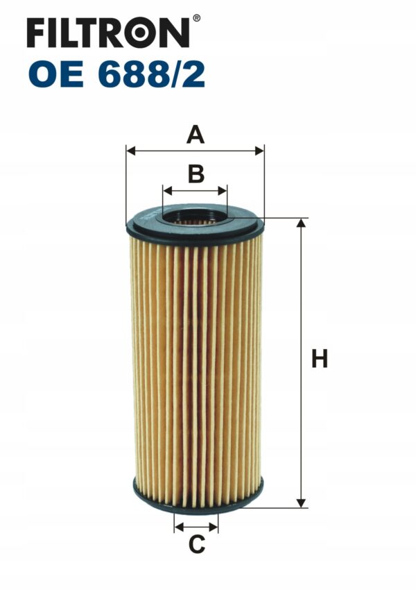 Filtron OE 688/2 Filtr oleju - obrazek 2
