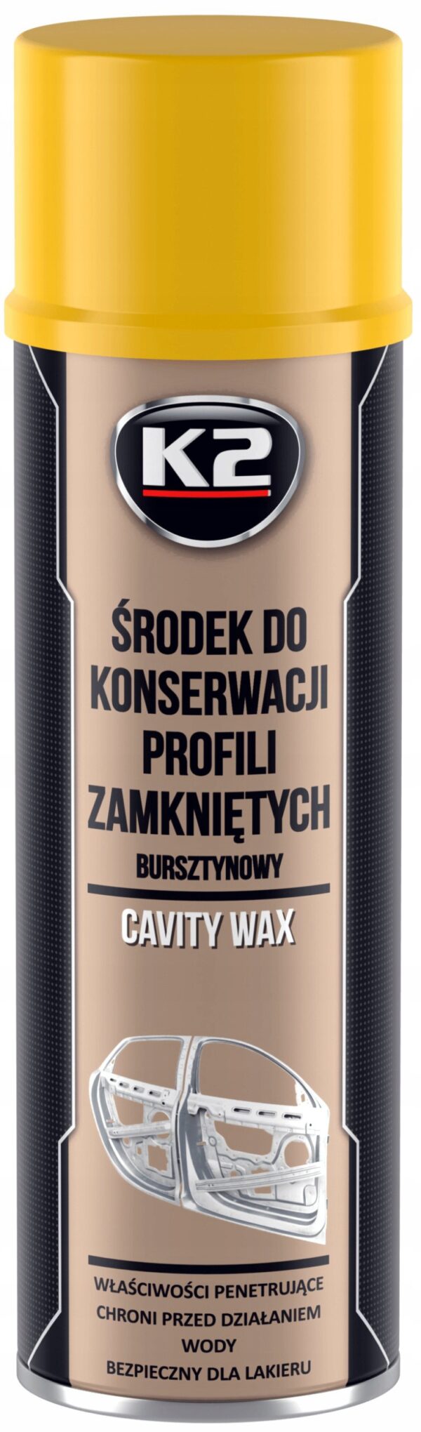 K2 ŚRODEK DO KONSERWACJI PROFILI ZAMKNIĘTYCH 500ml - obrazek 3