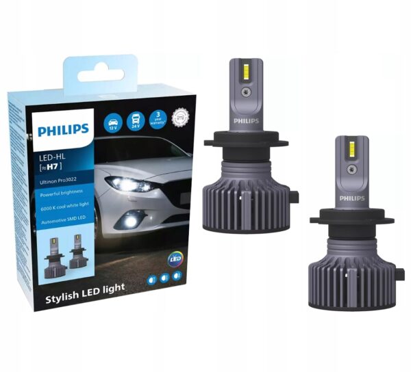 Żarówki Philips H7 24W 6500K 2 SZT