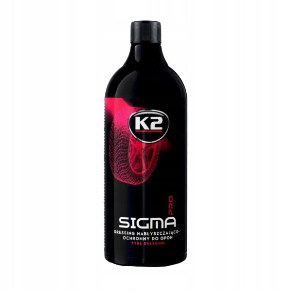 K2 Sigma PRO żel do opon i gumy 1000ml - obrazek 3