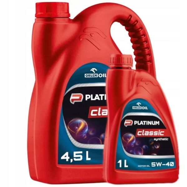 Olej syntetyczny Orlen Oil Platinum Classic Synthetic 4,5 l + 1l 5W-40