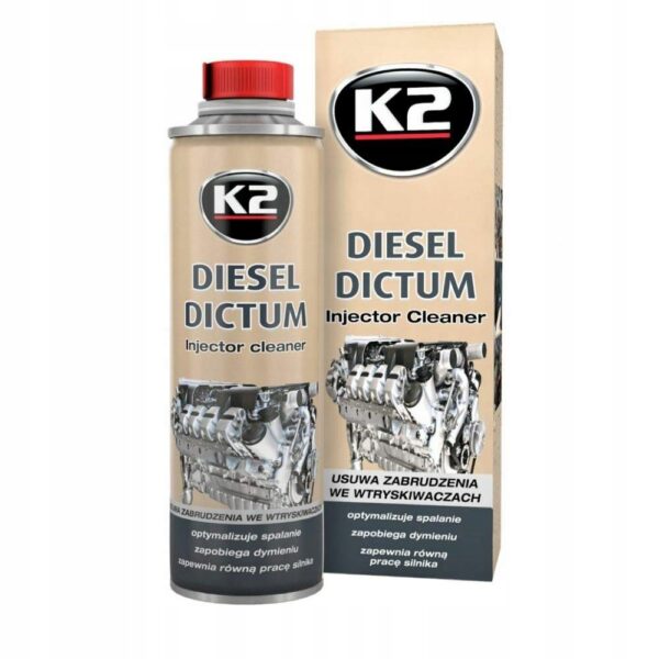 Środek do czyszczenie wtryskiwaczy K2 Diesel Dictum 500 ml