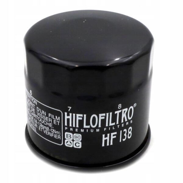 Hiflofiltro HF138 filtr oleju - obrazek 2