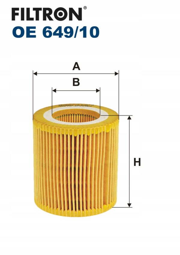 Filtron OE 649/10 Filtr oleju - obrazek 2
