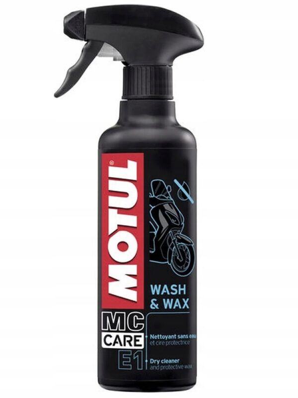 Środek czyszcząco-ochronny Motul E1 Wash & Wax 400 ml