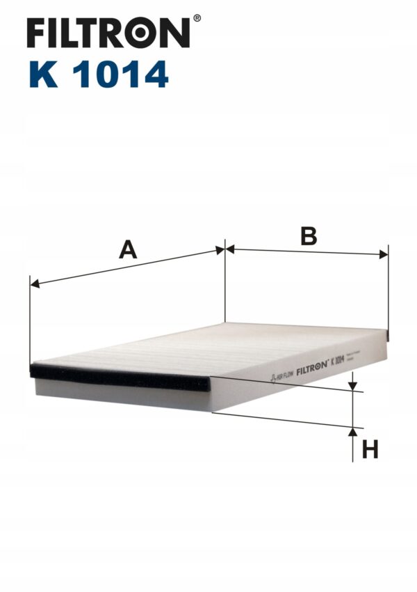 Filtron K 1014 Filtr, wentylacja przestrzeni pasażerskiej, KABINOWY