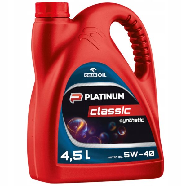 Olej syntetyczny Orlen Oil Platinum Classic Synthetic 4,5 l + 1l 5W-40 - obrazek 2